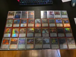 Magic The Gathering Lot Of 35 Cards FOIL - Image 1