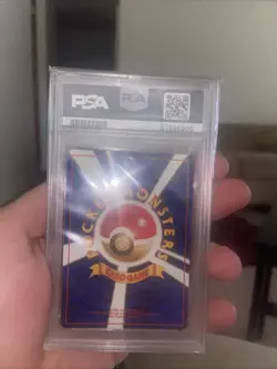 1997 Pokemon Japanese Fossil #82 Magneton Holo Rare Card PSA 8 Mint - Image 3