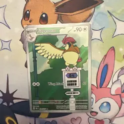 Pidgeotto 208/197 Sv03: Obsidian Flames Holo Card NM Pack Fresh - Image 1