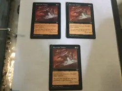 3 x Phyrexian Tribute MTG Magic the gathering card - Image 1