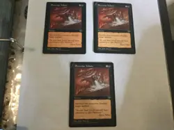 3 x Phyrexian Tribute MTG Magic the gathering card - Image 2