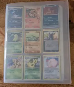 540 Pokemon Cards Bundle Rare Holo & Reverses in Binder vintage and modern - Image 1