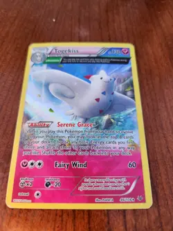 Togekiss 46/108 - Reverse Holo Rare - Roaring Skies Pokemon Card - Near Mint - Image 1