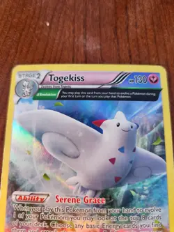 Togekiss 46/108 - Reverse Holo Rare - Roaring Skies Pokemon Card - Near Mint - Image 2