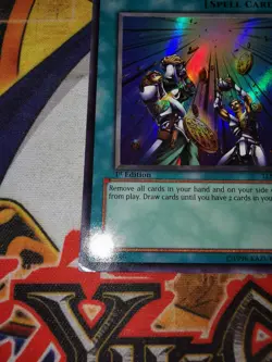 Card of Sanctity tlm-en037 1st Edition (VLP) Super Rare Yu-Gi-Oh! - Image 2