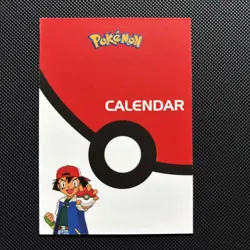 Pokemon Peru Exclusive Calendar Card Gengar - Image 2