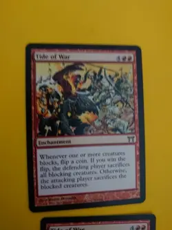 Tide of War x2. Rare Enchantment Champions of Kamigawa. MTG 2 Card. - Image 2