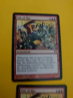 Tide of War x2. Rare Enchantment Champions of Kamigawa. MTG 2 Card. - Image 3