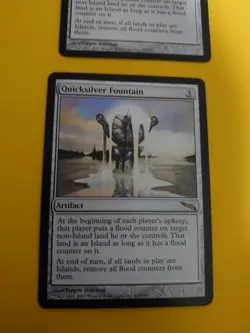 Quicksilver Fountain x2 Artifact rare MTG Card. Mirrodin. - Image 3