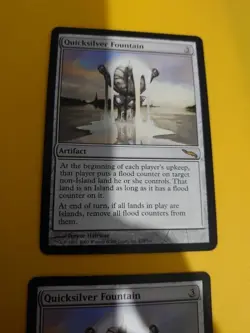 Quicksilver Fountain x2 Artifact rare MTG Card. Mirrodin. - Image 4