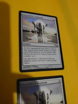 Quicksilver Fountain x2 Artifact rare MTG Card. Mirrodin. - Image 5