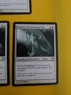 Honden of Cleansing Fire x3 Shrine Champions of Kamigawa. MTG 3 Card. - Image 3
