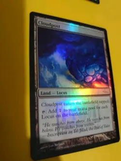 Cloudpost FOIL Fnm Land-Locus DCI MTG Card. Mirrodin. - Image 5