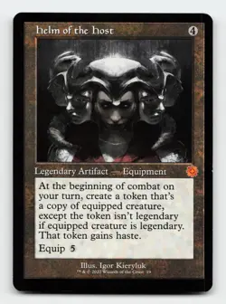 Helm of the Host The Brothers' War: Retro Frame Magic The Gathering Card - Image 1
