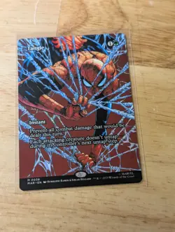 Tangle 0038 Regular Borderless Magic MTG Marvels Spider-Man - Image 1