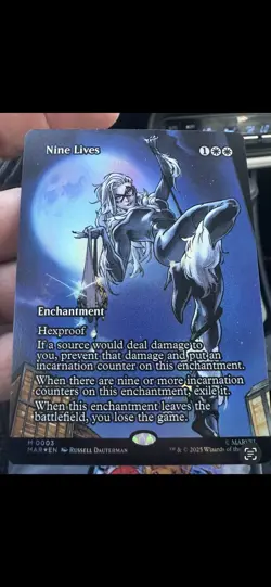 Nine Lives (Borderless) Marvel Universe Eternal-Legal Foil - Image 1