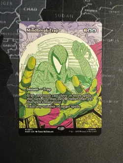 x1 Mindbreak Trap - Borderless M MTG Marvel Universe M/NM, English - Image 1
