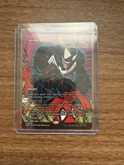 Savage Beating - MTG - Marvel Spider-Man MYTHIC #0026 (NM, NONFOIL) - Image 1