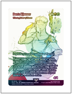 1x Bartz Klauser - Winota, Joiner of Forces, Foil, Final Fantasy, MTG NM - Image 1