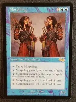 Magic The Gathering Urza's Saga Morphling Never Played - Image 1