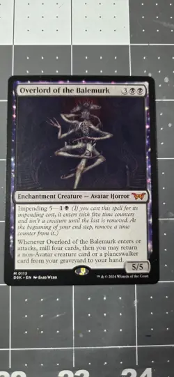Overlord of the Balemurk Duskmourn: House of Horror Regular - Image 1