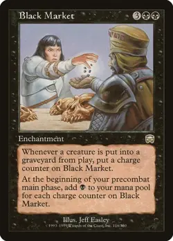 Black Market - Foil Mercadian Masques LP MTG - Image 1