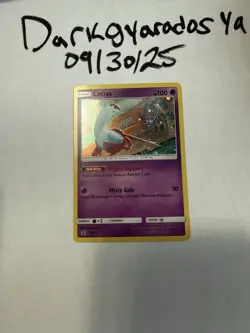 LATIAS 2017 POKEMON SUN & MOON BLACK STAR PROMO HOLO SM87 Q4569 - Image 1