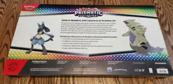 4 x Pokemon PRISMATIC EVOLUTIONS Lucario Ex & Tyranitar Ex Premium Collection - Image 4