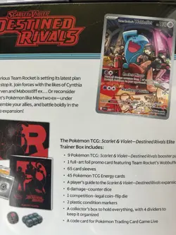 Pokemon TCG Lot - 3 ETB - Black & White + Destined Rivals - Image 3