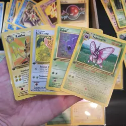 Vintage Pokemon Card Collection Holos Hits Wotc Base Set Shadowless More - Image 4