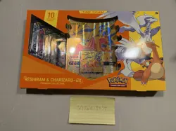 Pokemon TCG Reshiram & Charizard-GX Factory Sealed Premium Collection Box - Image 1