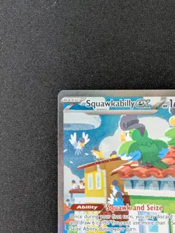 Squawkabilly EX 264/193 Special Illustration Rare Paldea Evolved Pokemon TCG - Image 3