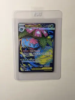 Mega Venusaur Ex Pokemon Mega Evolution Full Art Ultra Rare 155/132 - Image 1