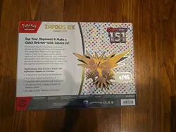 Pokemon TCG: Scarlet & Violet 151 Zapdos ex Collection Box Sealed NEW - Image 2