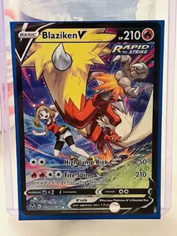 Pokemon TCG Blaziken V TG14/TG30: Sword & Shield -Silver Tempest Trainer Gallery - Image 1