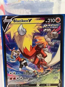 Pokemon TCG Blaziken V TG14/TG30: Sword & Shield -Silver Tempest Trainer Gallery - Image 2