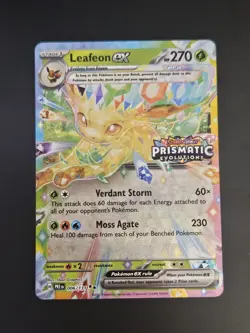 Pokemon TCG - Leafeon ex - (Prismatic Evolutions Stamp) 006/131 Holo - Image 1