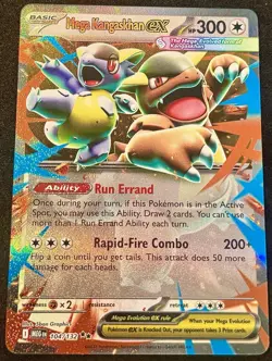 Mega Kangaskhan EX 104/132 - Double Rare - Pokemon Mega Evolution - NM - Image 1