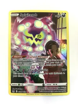 Spiritomb TG09/TG30 Lost Origin Trainer Gallery Ultra Rare Holo Pokemon TCG NM - Image 1