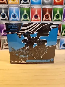Pokemon TCG Scarlet and Violet Black Bolt ETB Elite Trainer Box Factory Sealed - Image 1