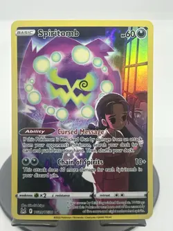 Pokemon TCG Spiritomb TG09/TG30 Lost Origin Trainer Gallery Ultra Rare NM - Image 1