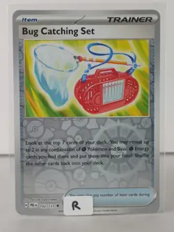 Bug Catching Set - Prismatic Evolutions - 102/131 - Pokemon TCG Reverse Holo - U - Image 2