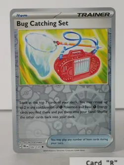 Bug Catching Set - Prismatic Evolutions - 102/131 - Pokemon TCG Reverse Holo - U - Image 3