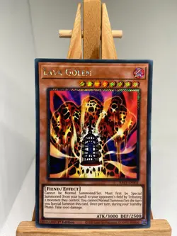 Lava Golem - Platinum Secret Rare 1st Edition RA01-EN001 - NM - YuGiOh - Image 1