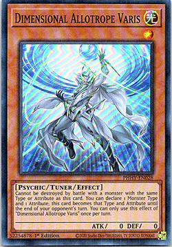 Dimensional Allotrope Varis PHHY-EN028 Yu-Gi-Oh! Near Mint 1st Edition - Image 1