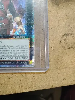 Dante, Traveler of the Burning Abyss Yu-Gi-Oh! Trading Card QCR - Image 3