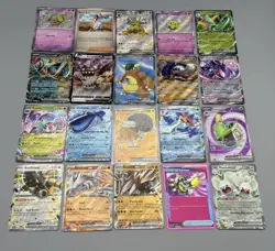 x20 Pokemon TCG Card Lot V EX Shiny Rares Full Art Pokeball Holo Pokemon Hits - Image 1