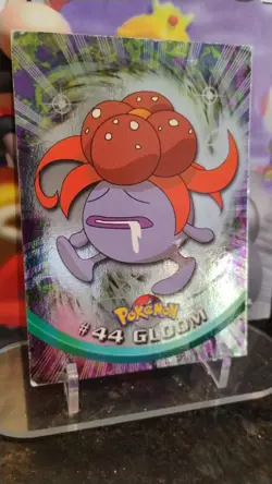 GLOOM TV Animation Edition POKEMON Holo Foil 1999 TOPPS Trading Card #44 - Image 1