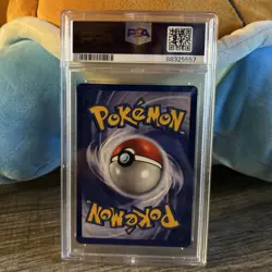 PSA 8 - Pokemon Card - Base 55/102 - NIDORAN (common) *1st Edition* - NM-MT - Image 2