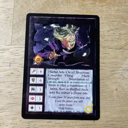 Dragonball Z Ani-Mayhem Set 2 Future Trunks FOIL Card 1997 RARE (NM+MT) - Image 1